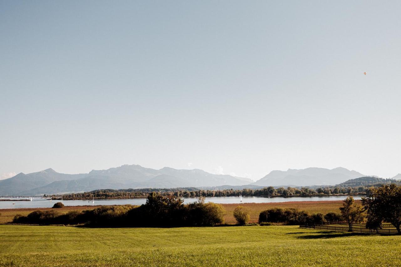 Chiemsee Ferienwohnung Gartenblick Prien am Chiemsee Eksteriør bilde